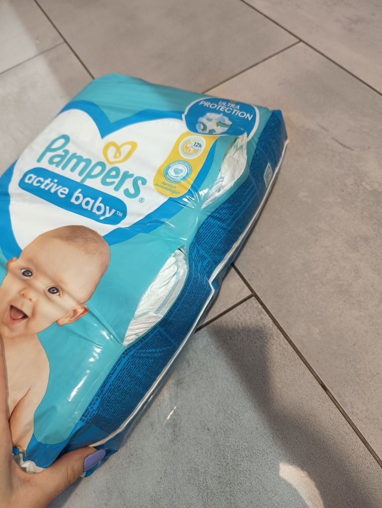 Pampers active baby 2 76 szt