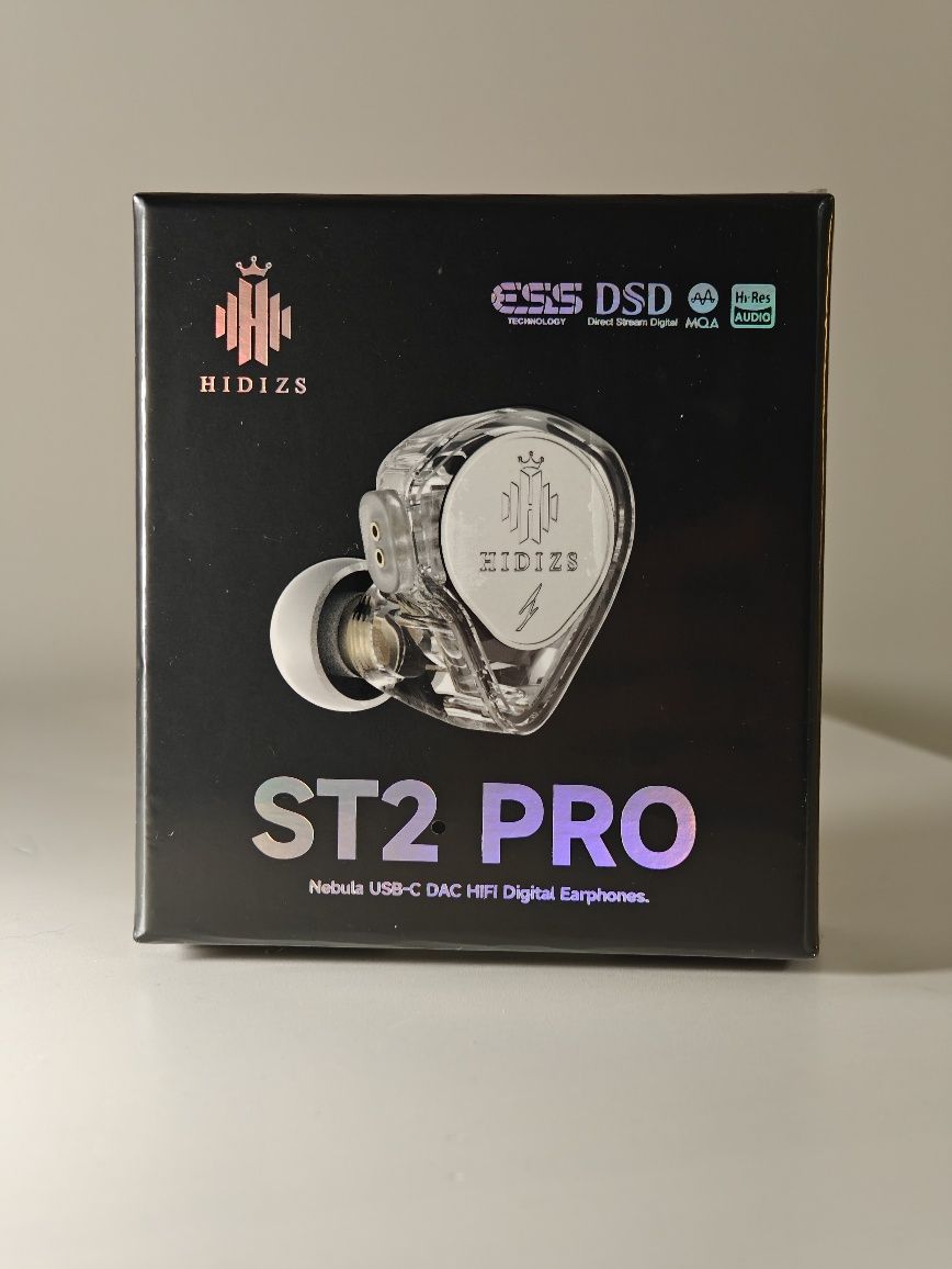 IEMy Hidizs ST2 Pro Nebula z DAC USB-C ESS Sabre ES9281AC Pro Nowe!