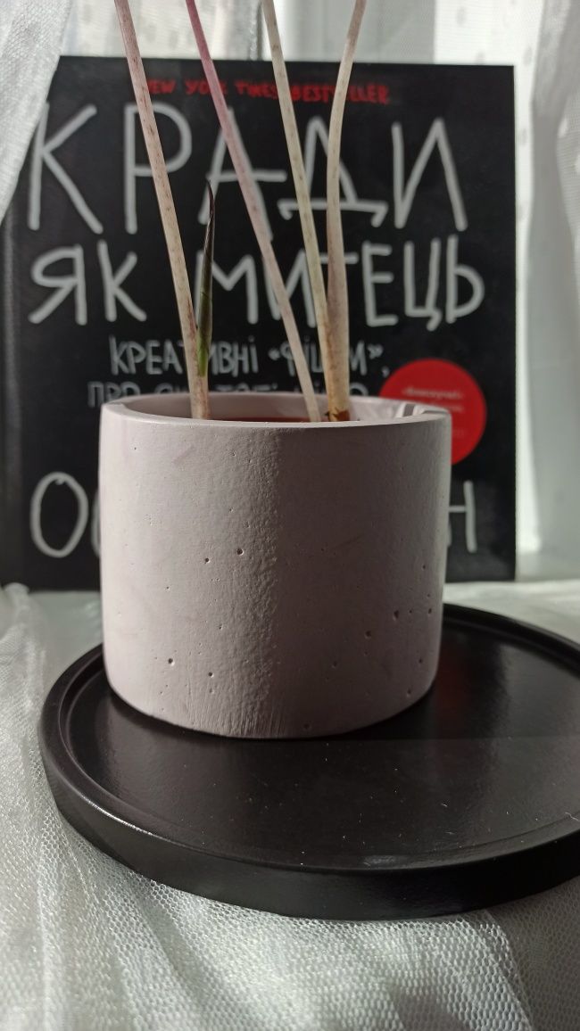 Тарілка свічка гарбуз декоративний піднос гіпсові вироби кашпо