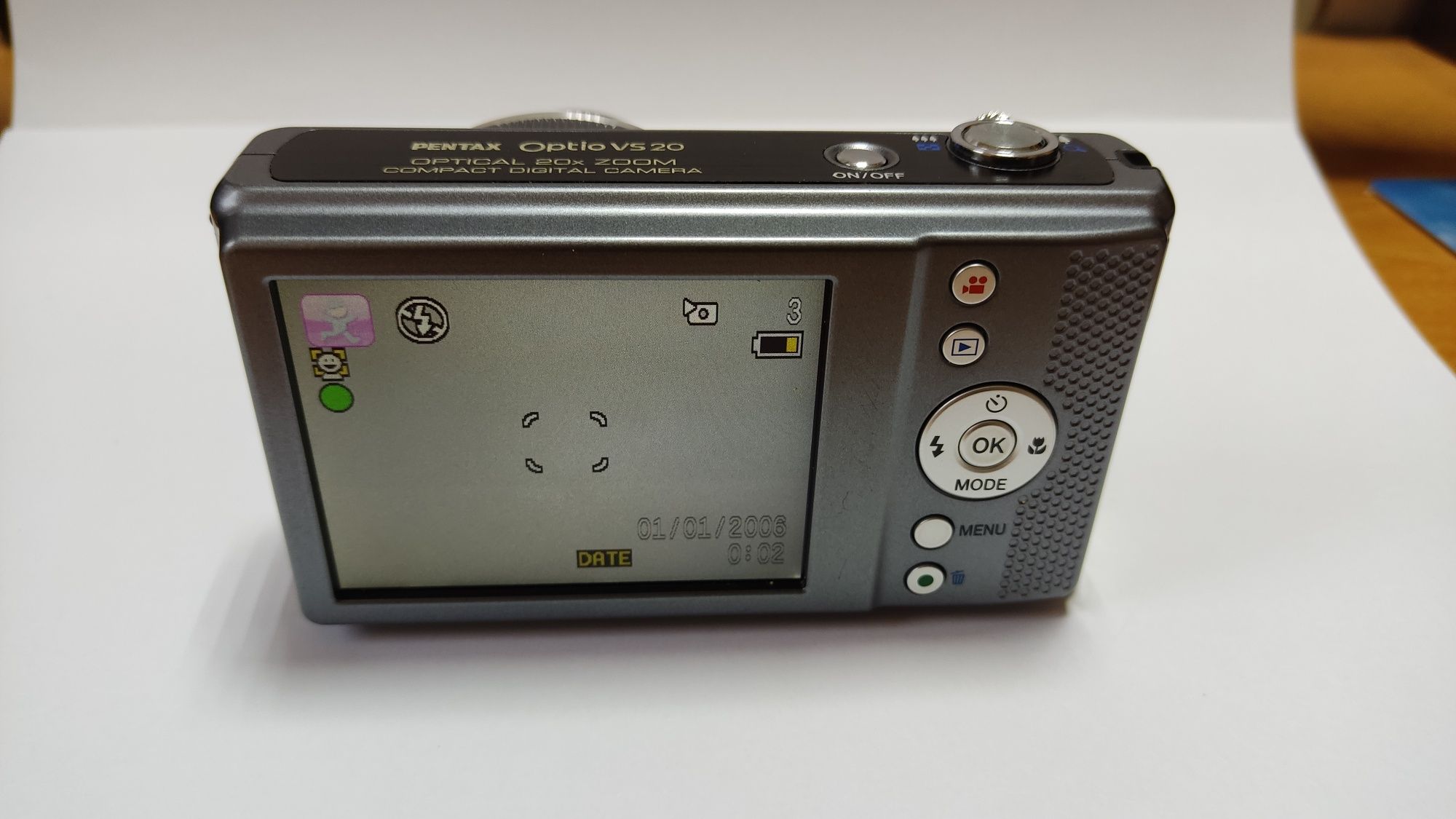 Цифровая фотокамера Pentax Optio VS20 Black