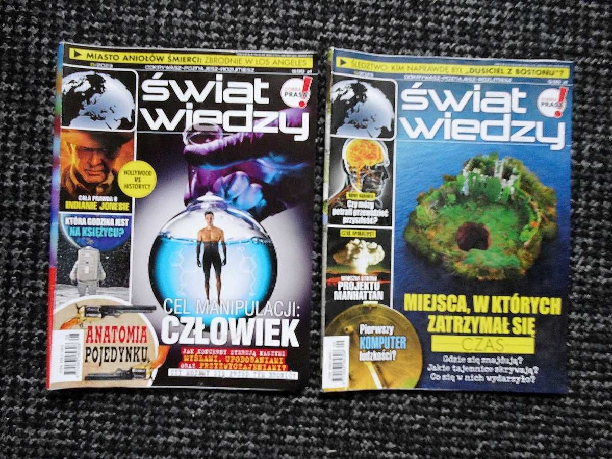 "Świat Wiedzy" wyd. archiwalne od 1-11/2023 (11 egz.)