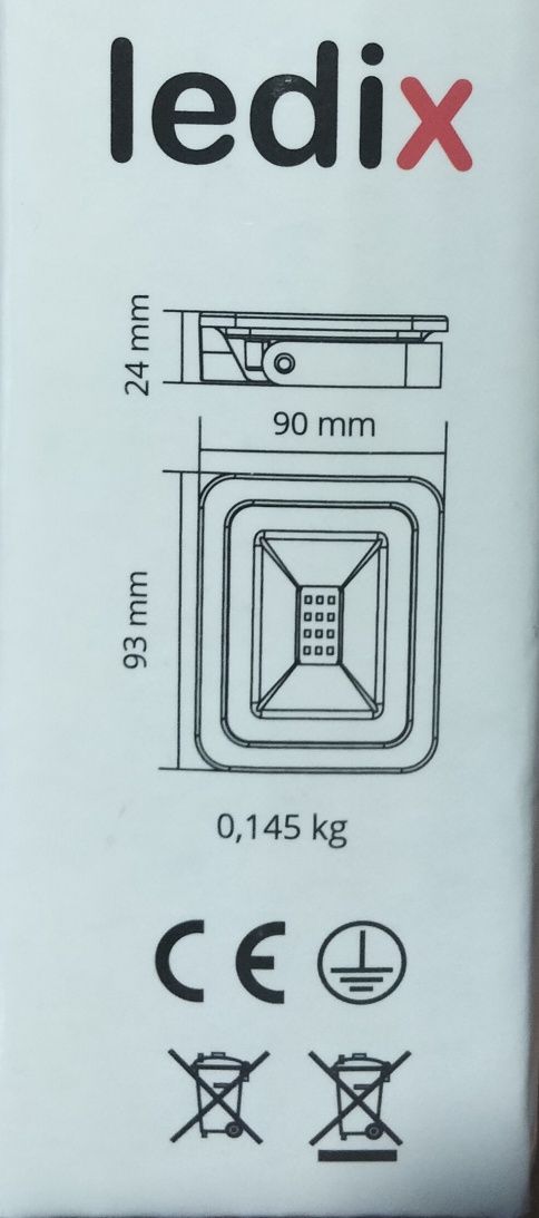 Lampa reflektor LED 10W 800lm