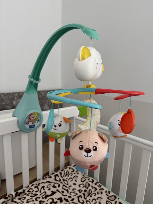 Мобіль clementoni 2 in1, підвіска lupilu