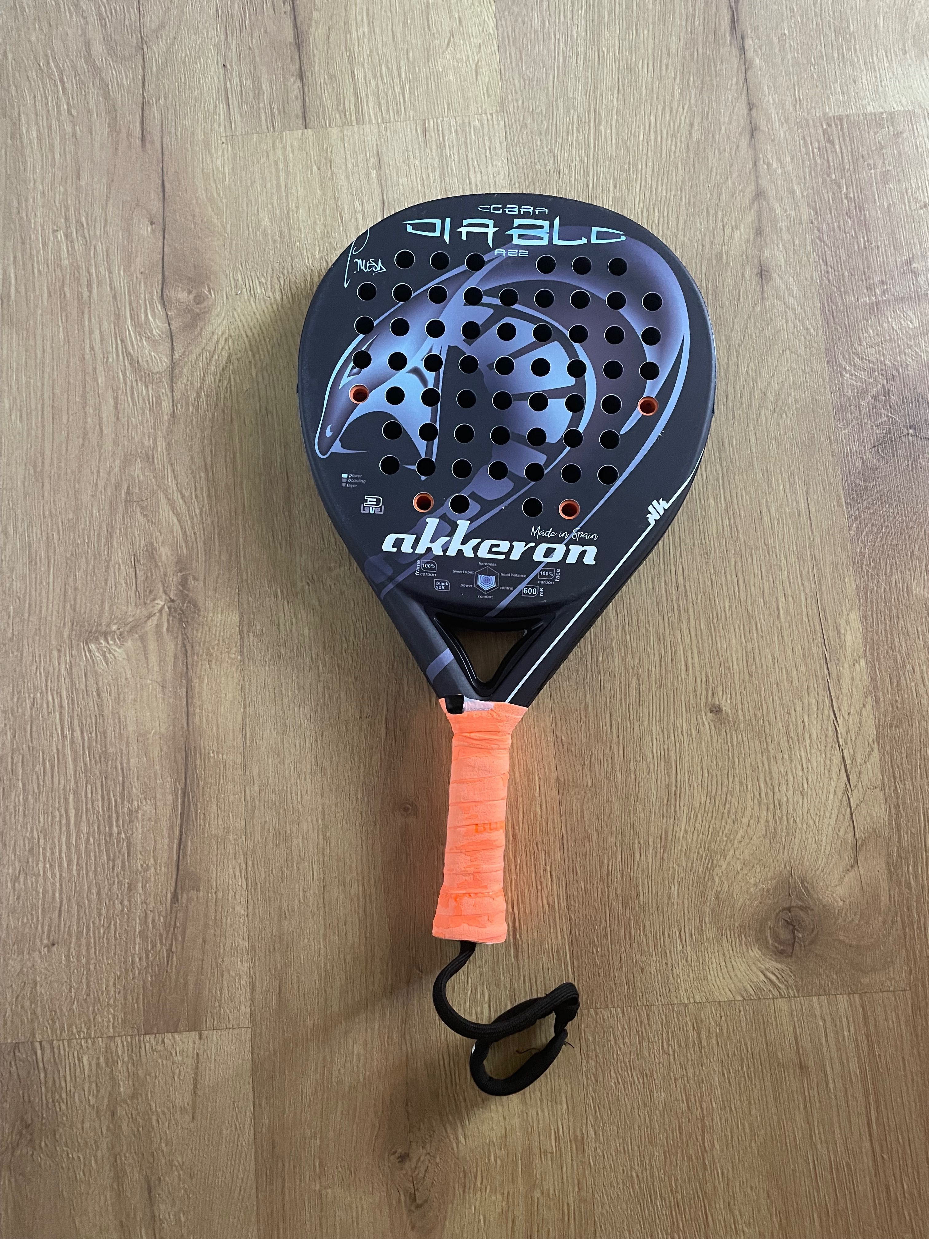 Raquete padel Akkeron cobra diablo