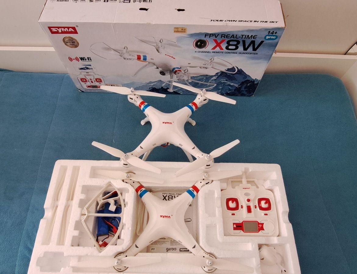 2 Drones Syma X8W FPV