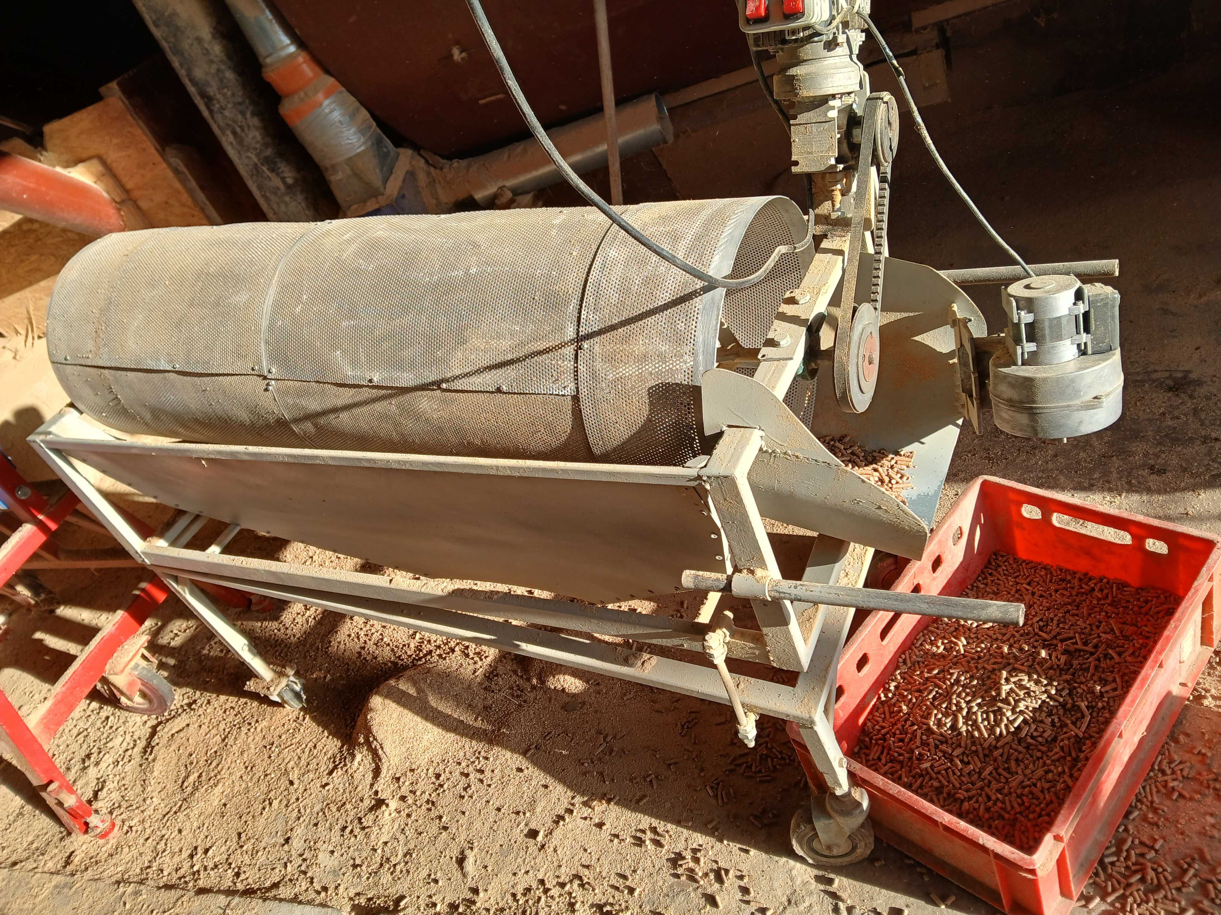 Peleciarka 12kW 3-rolkowa