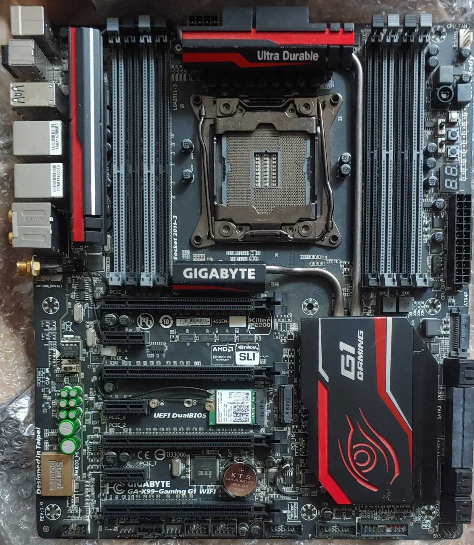 Gigabyte X99 Gaming G1 WiFi socket 2011-3