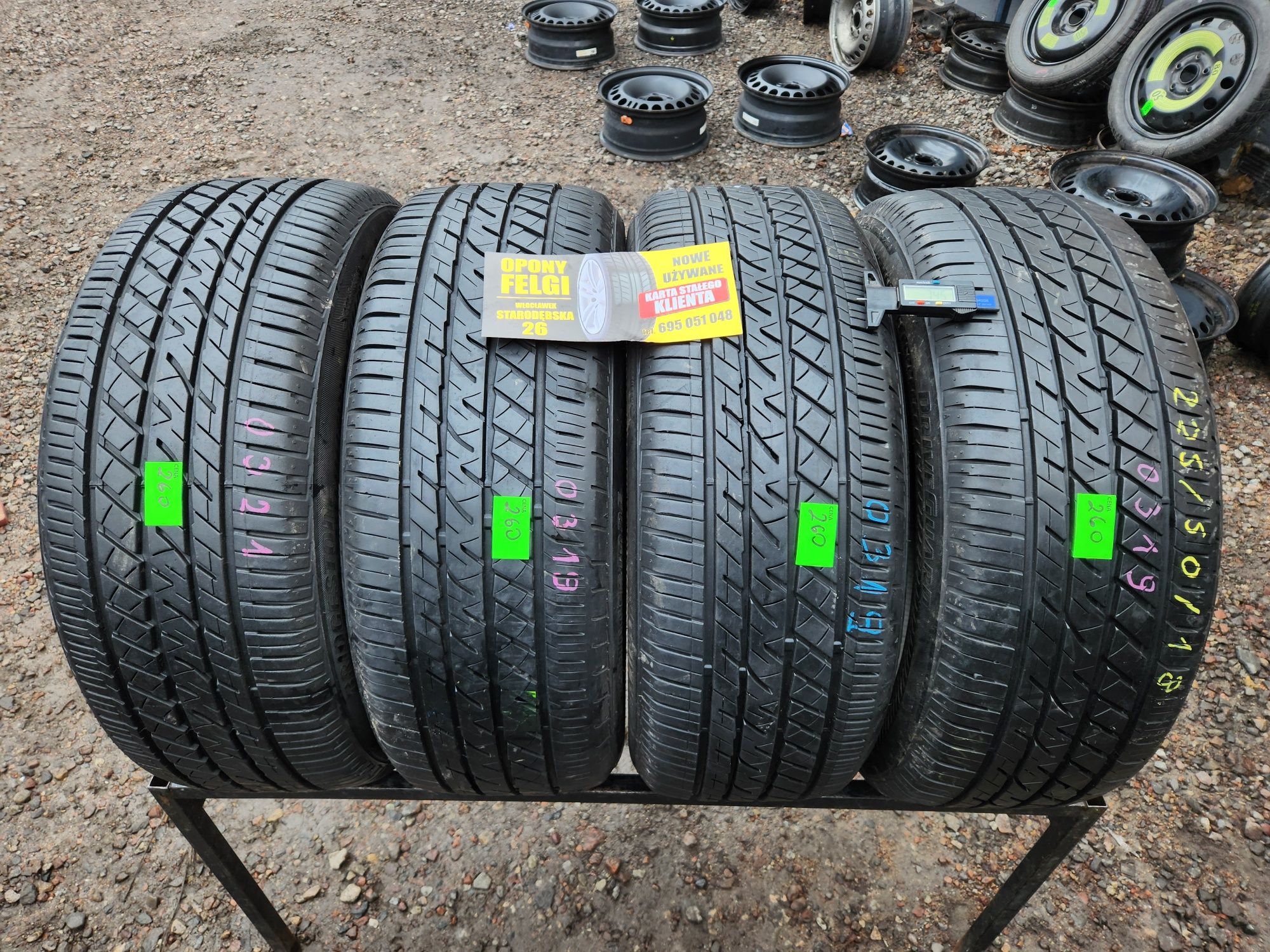 Opony całoroczne 225/50/18 Bridgestone Rsc Run-flat 2019r!Wysyłka 20zł