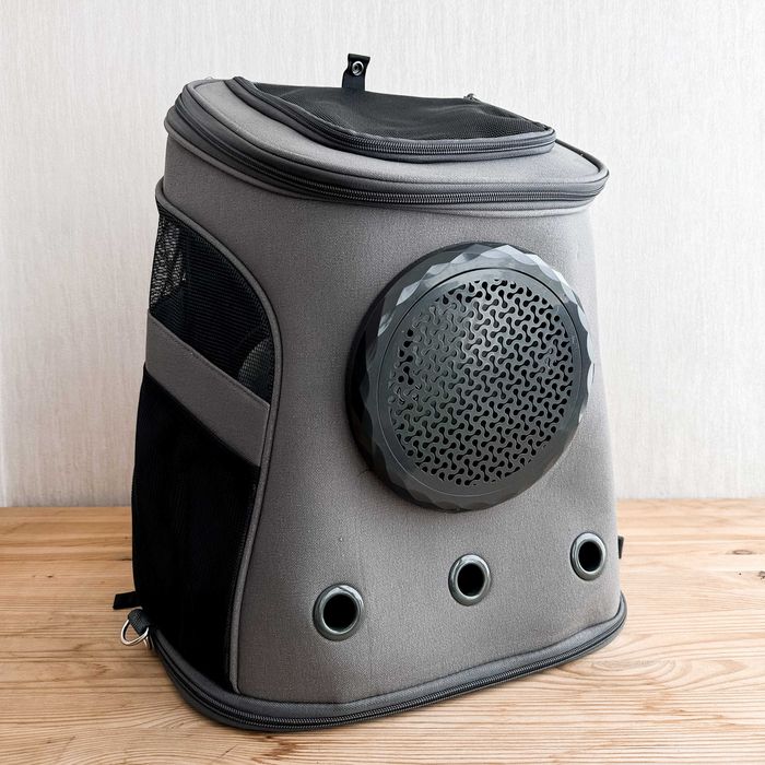 Рюкзак переноска Преміум для кота,собаки з ілюмінатором 29х38х45Зніжка