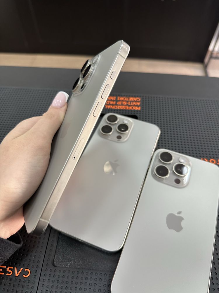 Айфон 15 Про Макс /256/512/1Т IPhone 15 Pro Max Natural Titanium