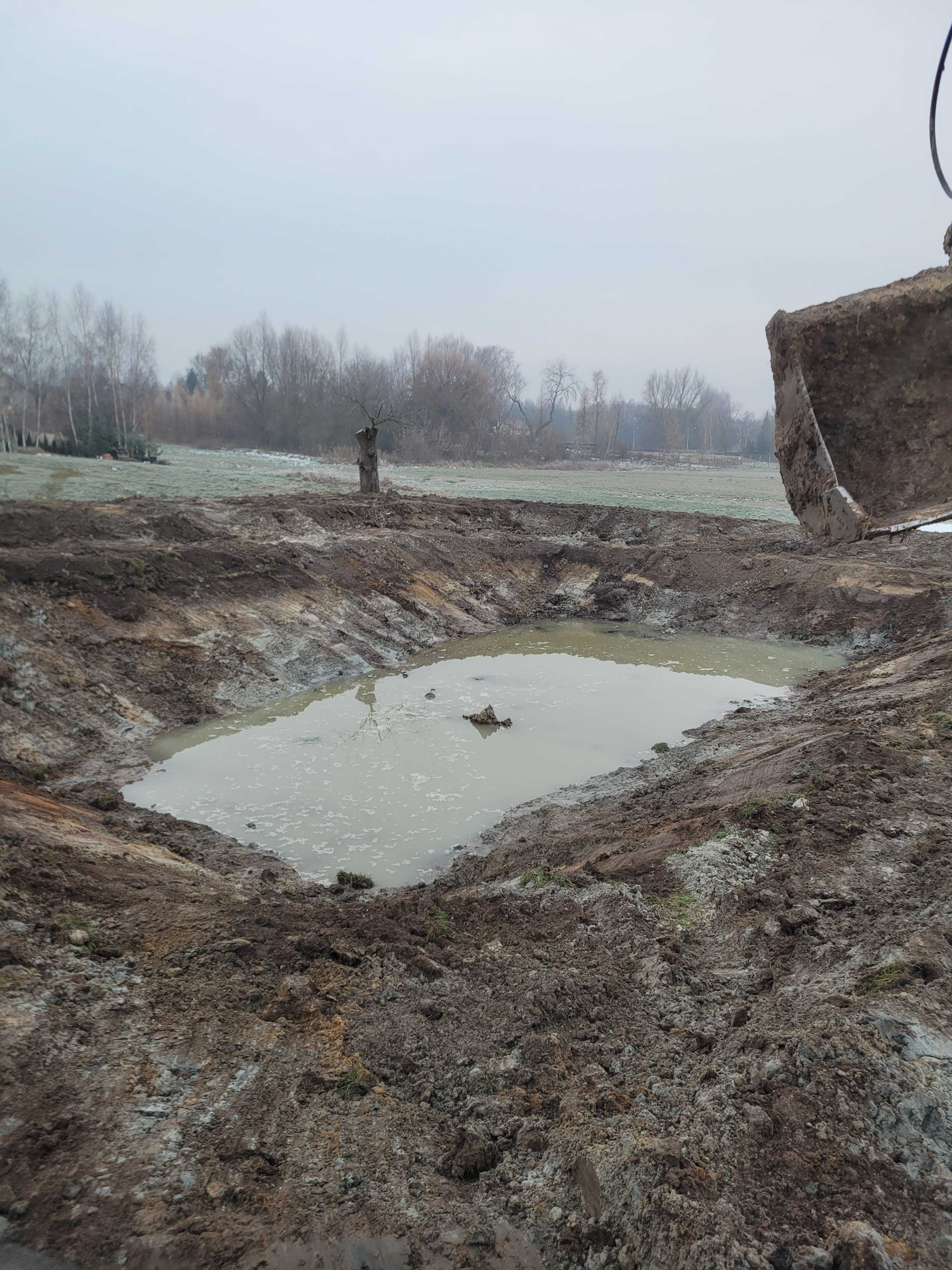 Usługi koparka gąsienicową