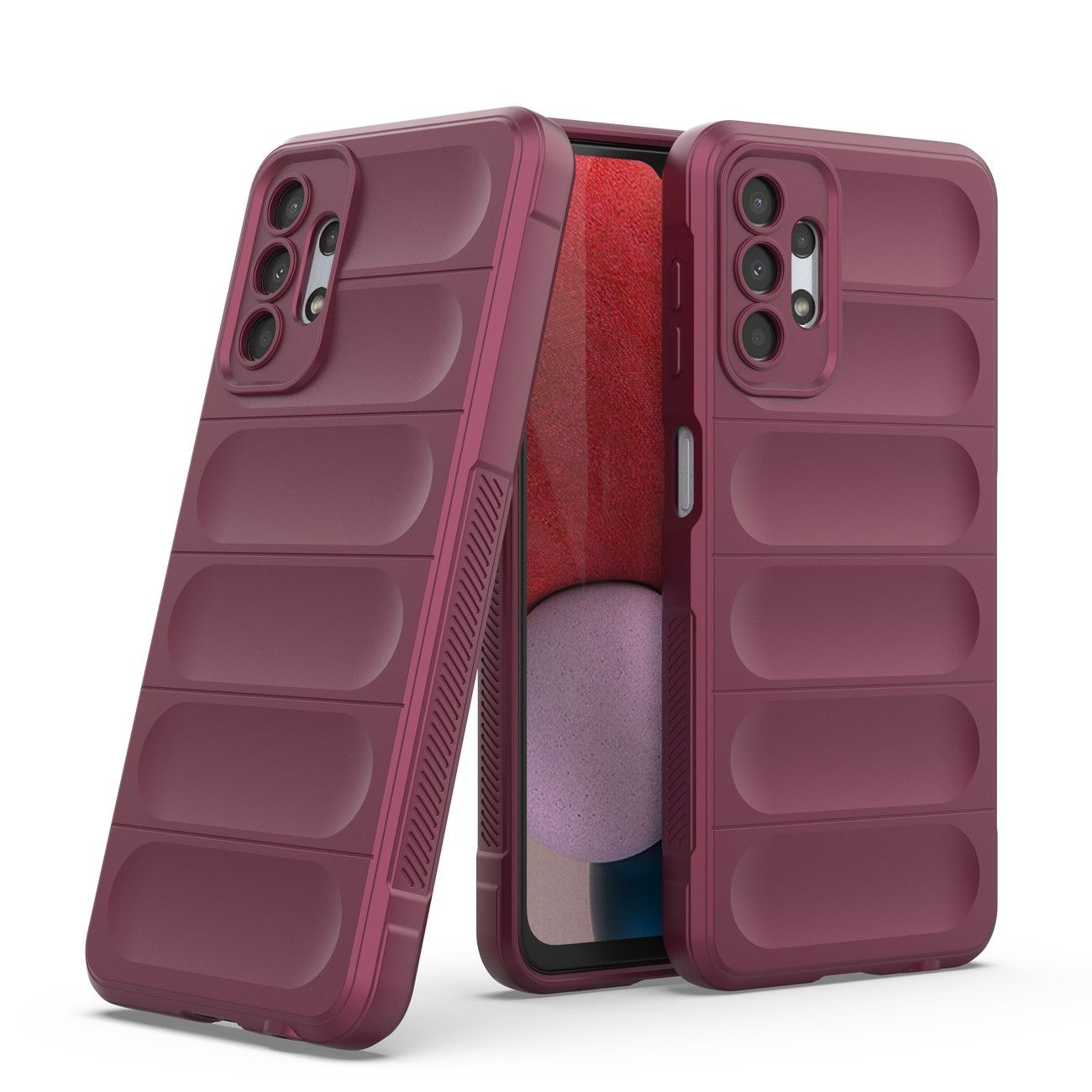 Etui Magic Shield do Samsung Galaxy A13 5G Burgundy