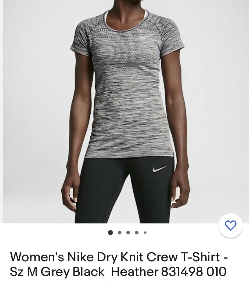 Nike szara koszulka xs/34 logo super stan damska