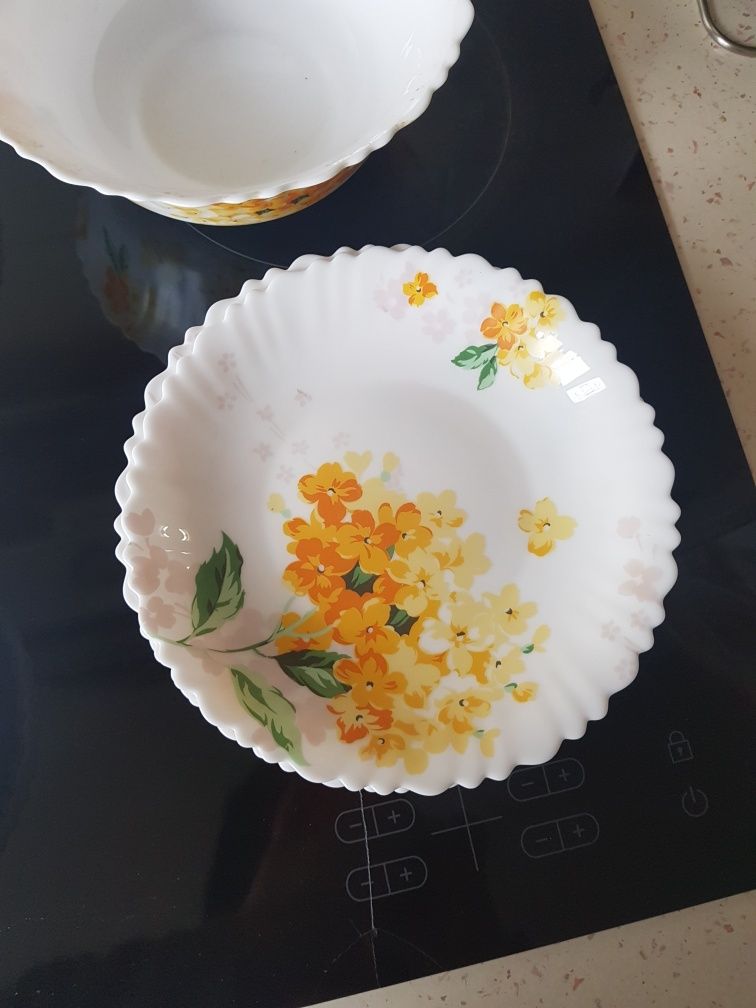 Набор посуды сервиз тарелки керамика стекло фарфор