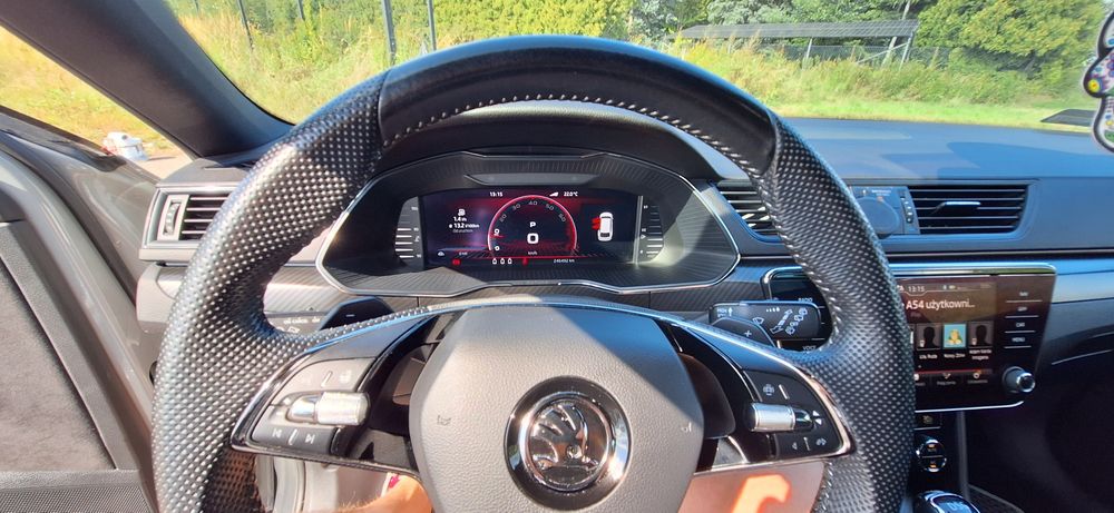 Skoda Superb 2.0 TSI Sportline Kombi 190KM FVat 1 Właściciel