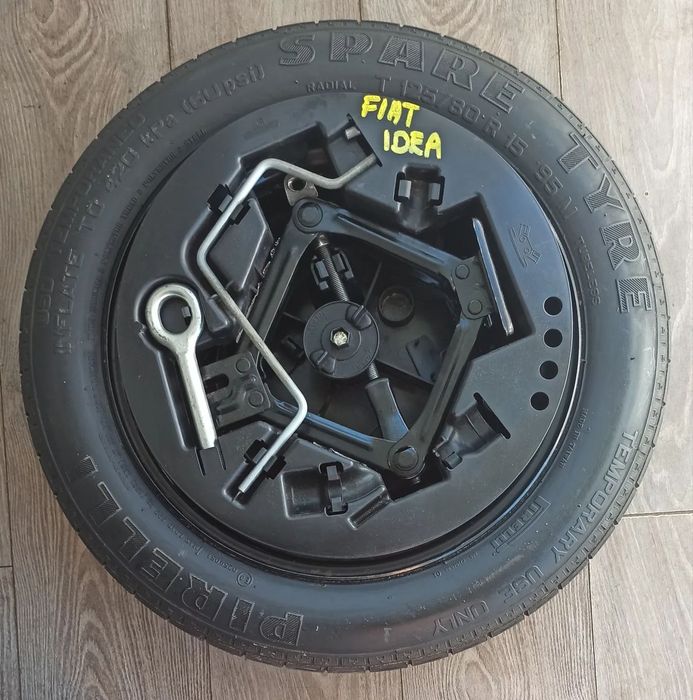 FIAT IDEA KOŁO DOJAZDOWE 15 + WKŁAD