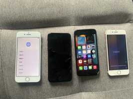 Cztery telefony smartfony Apple iPhone 7 A1778