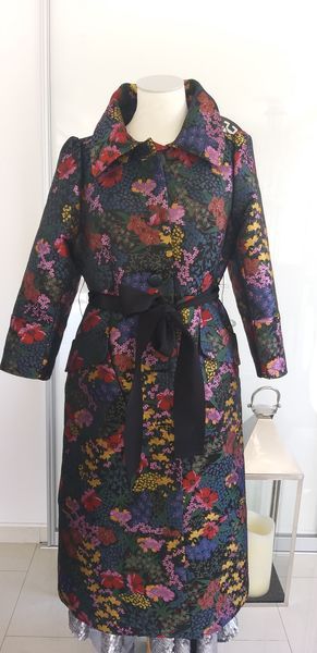 H&M  Erdem  płaszcz Trend Studio Elegancki