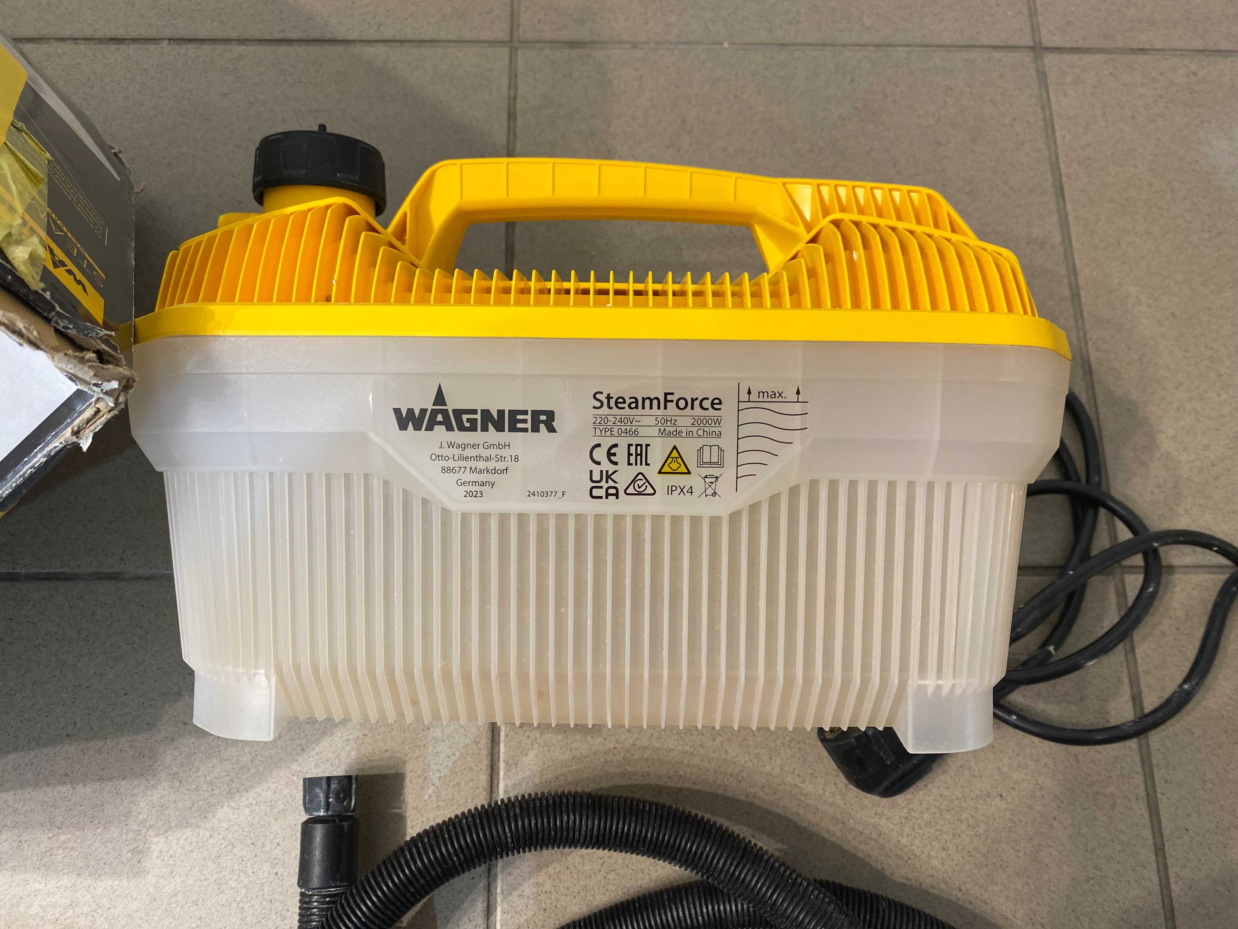 Parownica do usuwania tapet WAGNER STEAMFORCE 2000W 4L