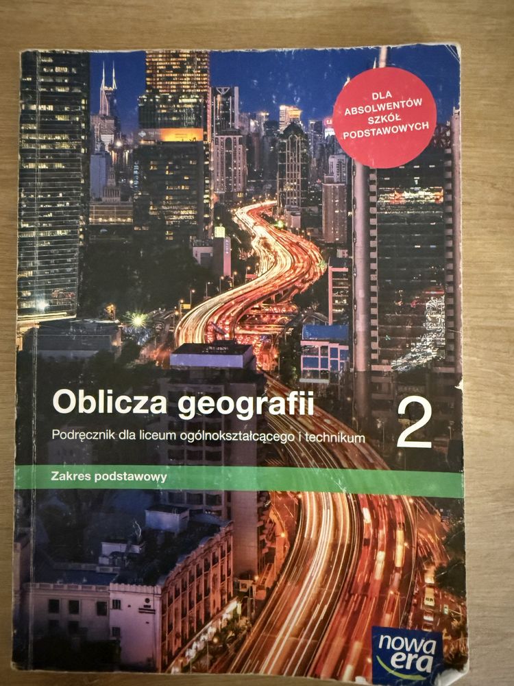 Oblicza geografii 2. Zakres podstawowy.