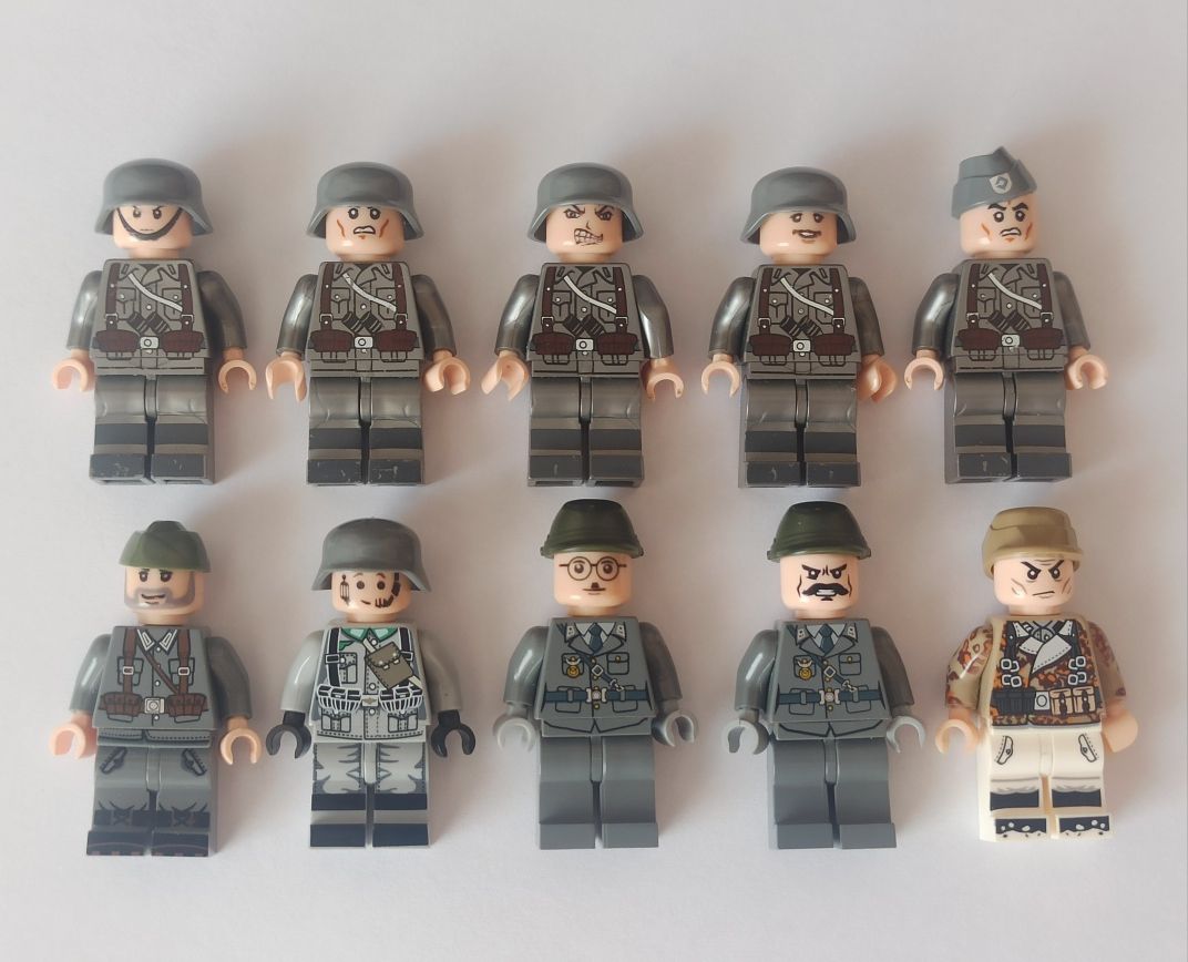 Лего немецкие минифигурки второй мировой войны