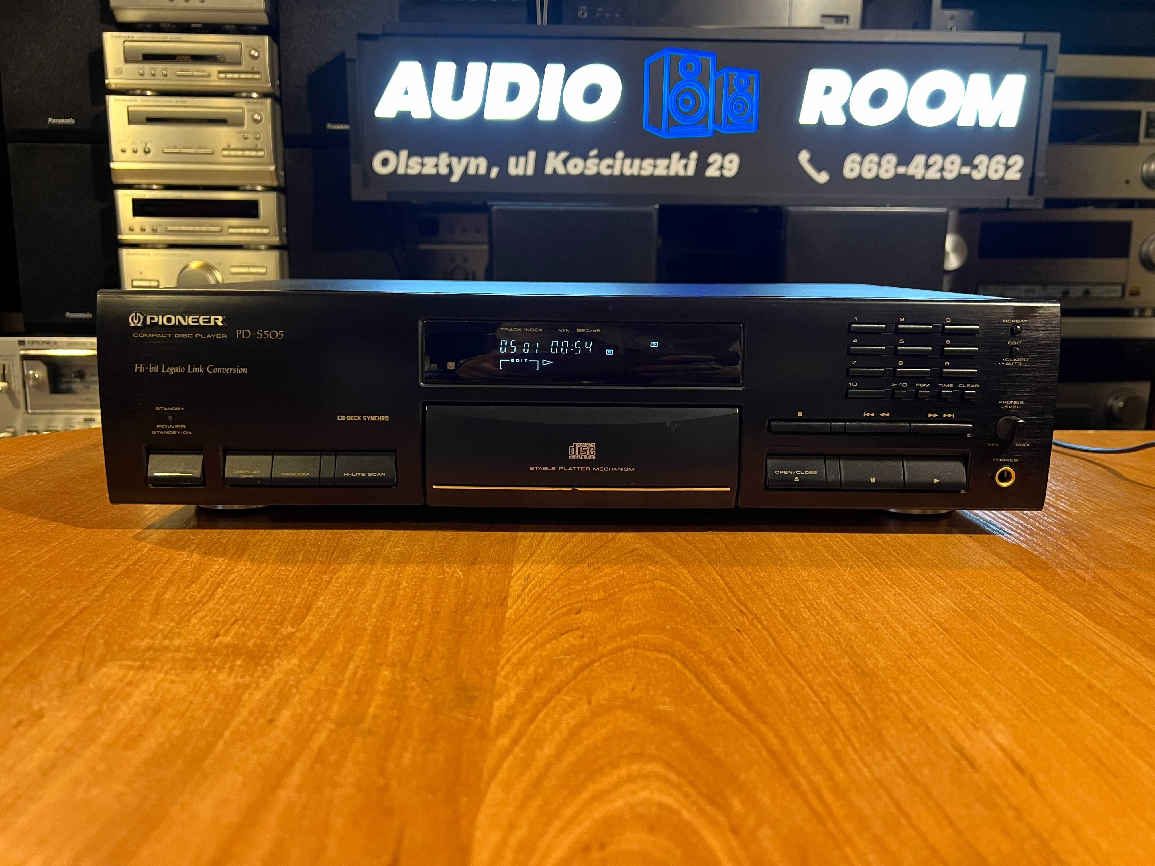 Odtwarzacz płyt CD Pioneer PD-S505 Audio Room