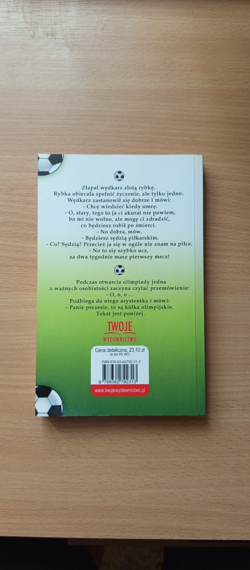 Książka "Piłka nożna na wesoło"