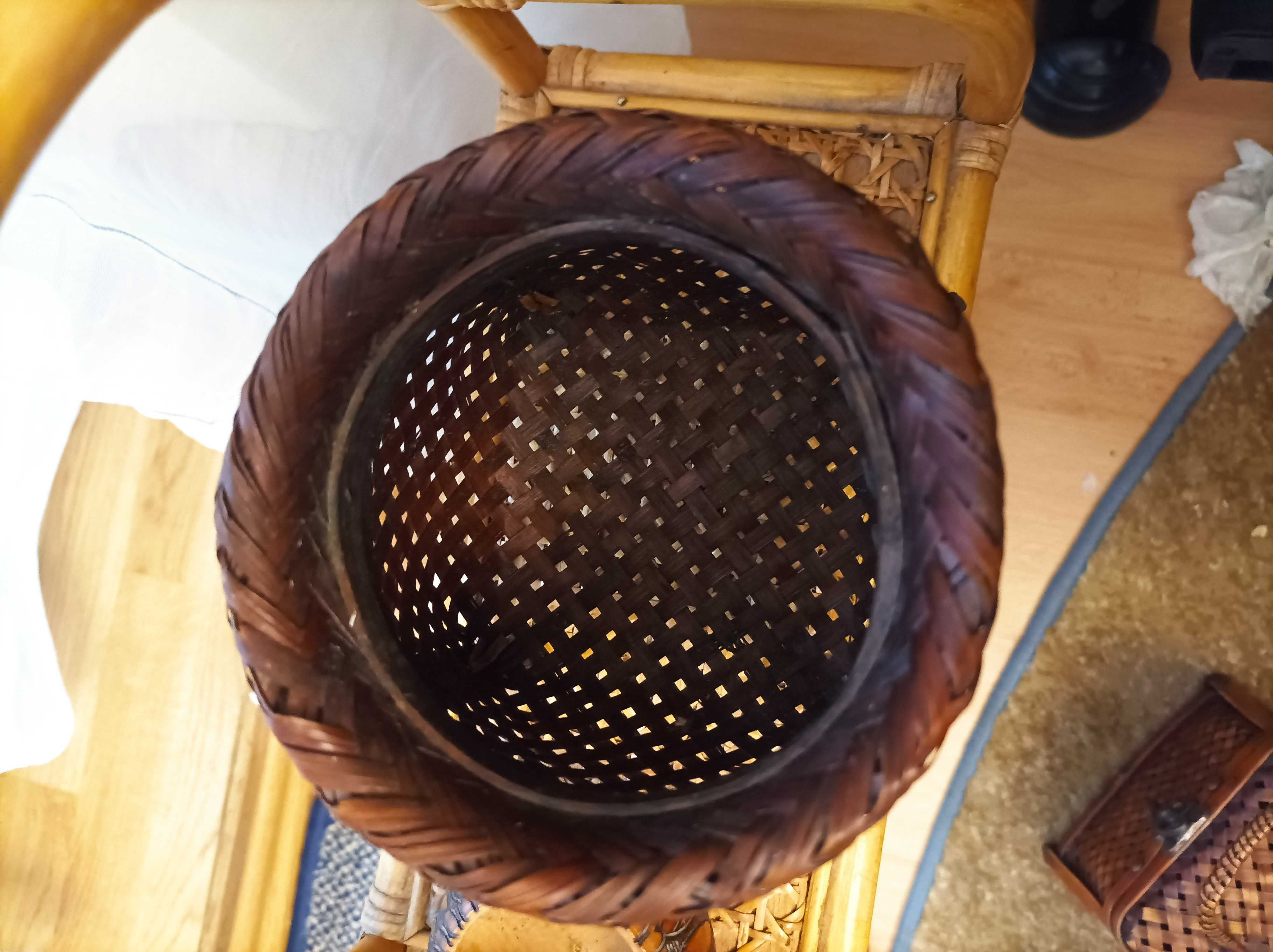 Asian vintage rattan - zestaw