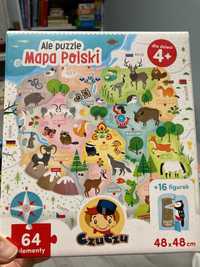 puzzle Czuczu mapa Polski