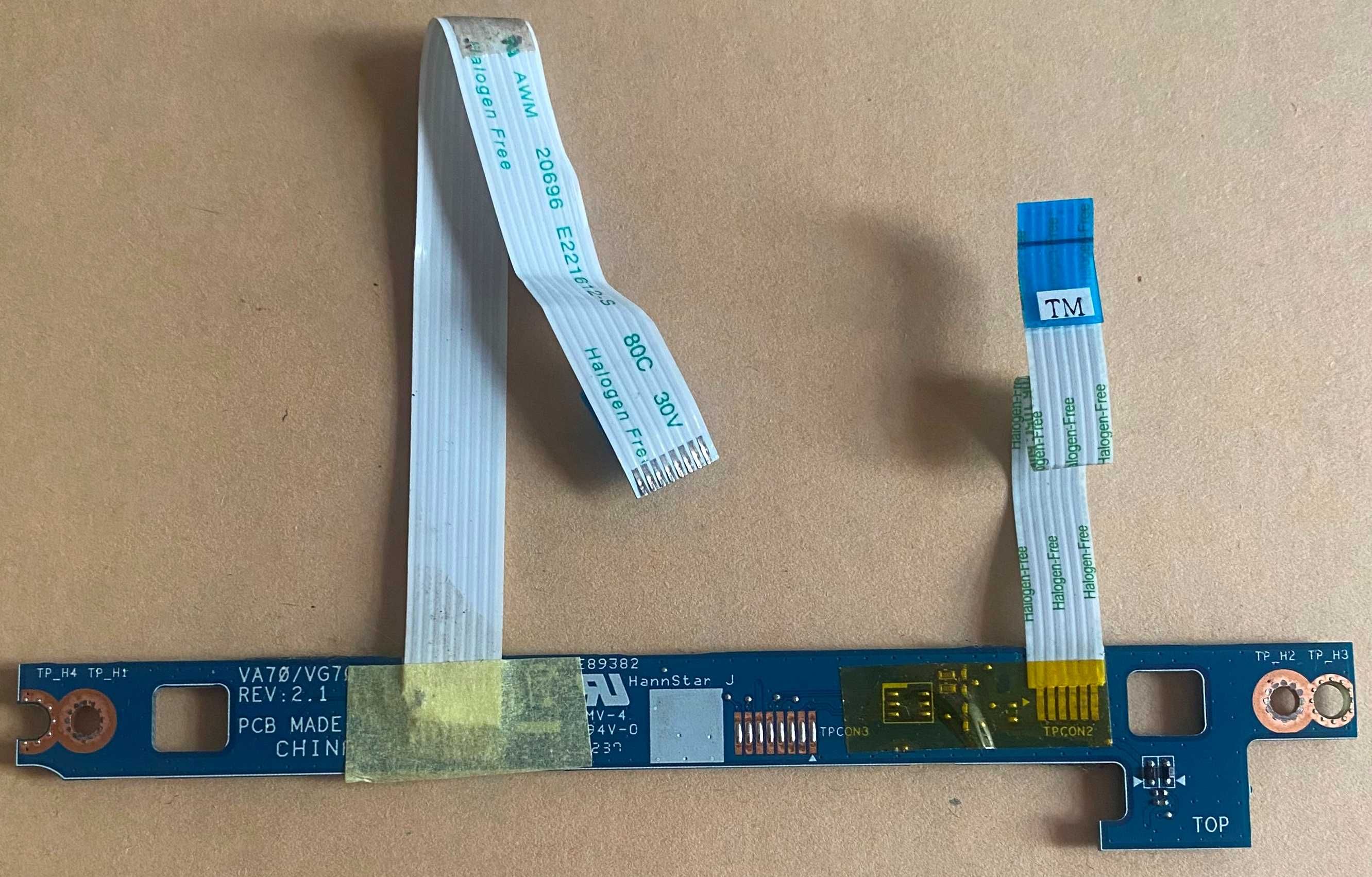 Плата кнопки тачпада Шлейф Acer V3-771 V3-731 E1-771 P273 VA70 VG70