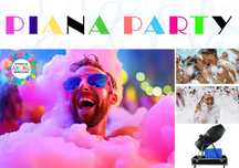 PIANA PARTY Dużo gęstej piany , dmuchaniec, piniata, wata cukrowa