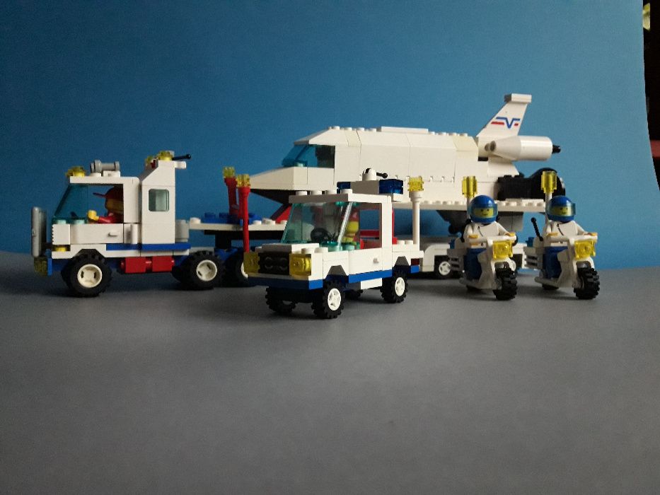 Lego z 1992 - zestaw 6346 Shuttle Launching Crew prom kosmiczny załoga