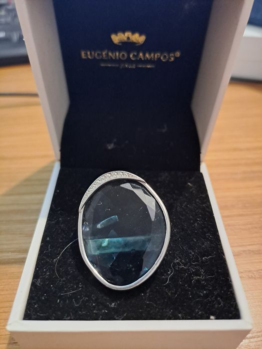 Anel de prata de Lei de Eugénio Campos
