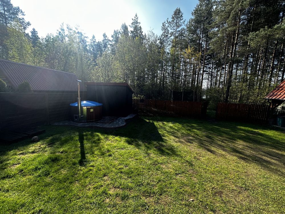 Domek letniskowy w Puszczy Augustowskiej w Atenach sauna balia