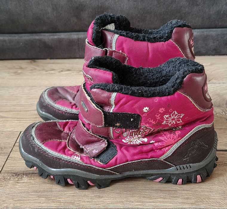 Buty śniegowce dziewczęce różowe Kappa 35