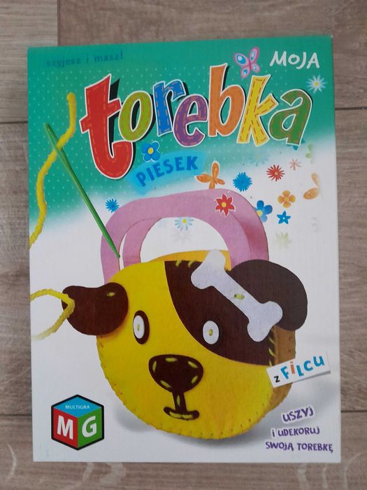 Nowa torebka piesek do samodzielnego uszycie dziewczęca kreatywna