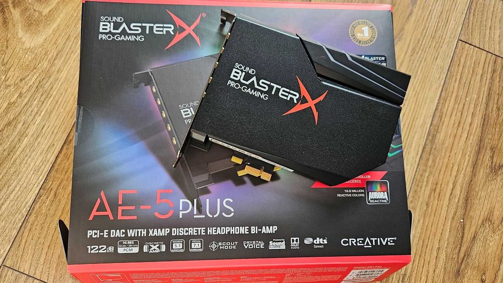 Karta Sound BlasterX AE-5 Plus, gwarancja