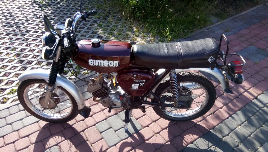 Piękny simson S51 electronic turbo 1989 r.