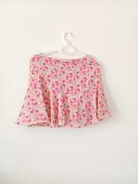 Spódnico-spodnie z falbanką w kwiaty M Vera & Lucy