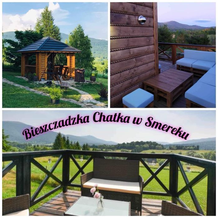 Bieszczadzka chatka/ domki w Bieszczadach/ noclegi