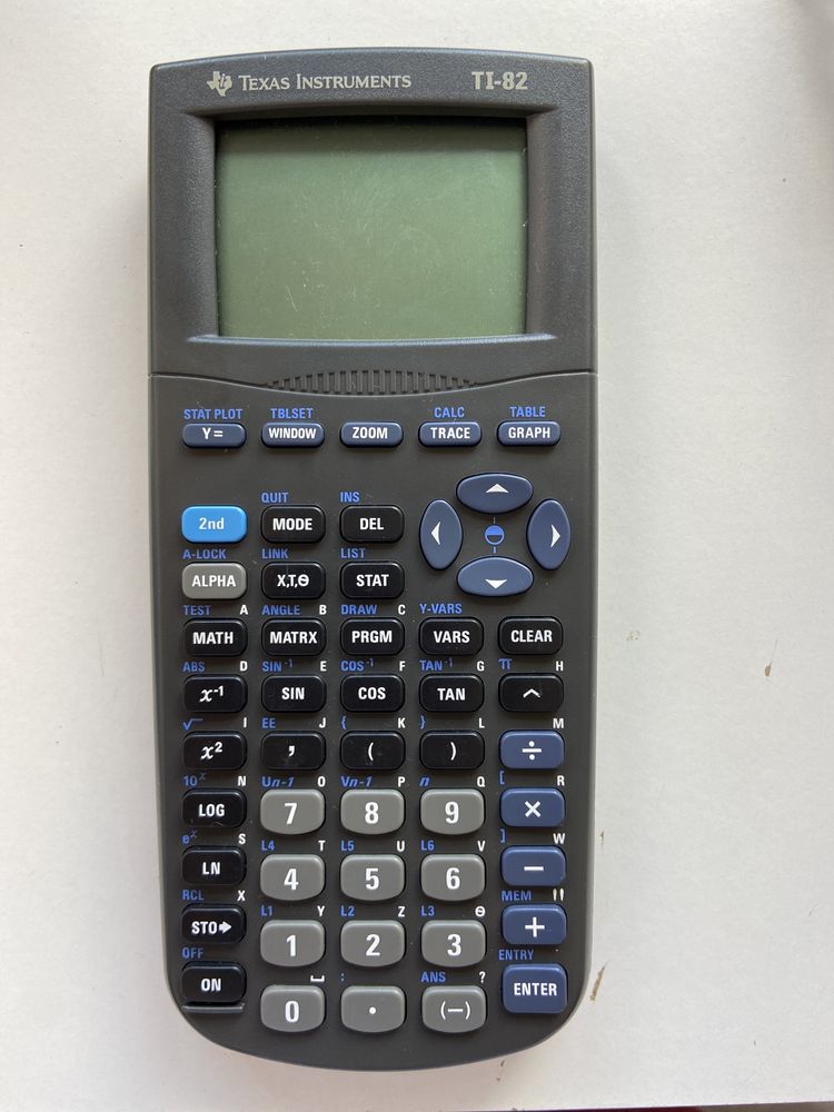 Texas intruments TI-82 calculadora