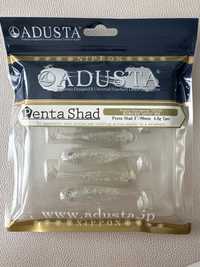 Jmc / Adusta Penta Shad 3” - 8 cm / Clear Silver Glitter