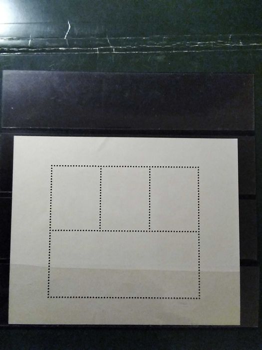 1985 Bloco Europa CEPT Açores MNH **