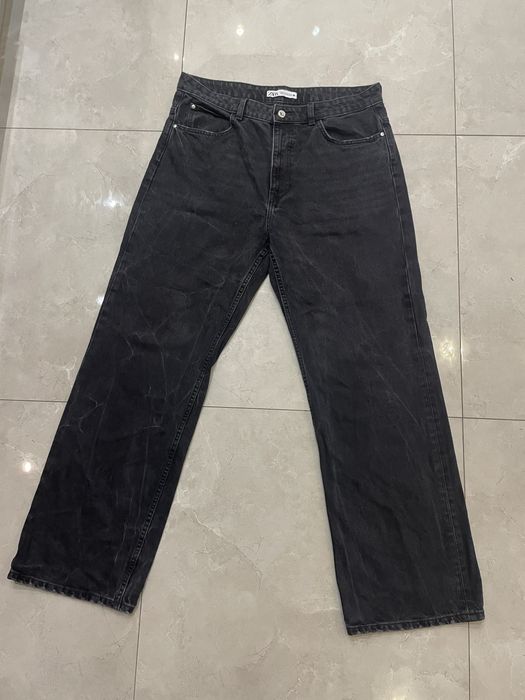 Джинси жіночі Zara, широкі ,  розмір XL