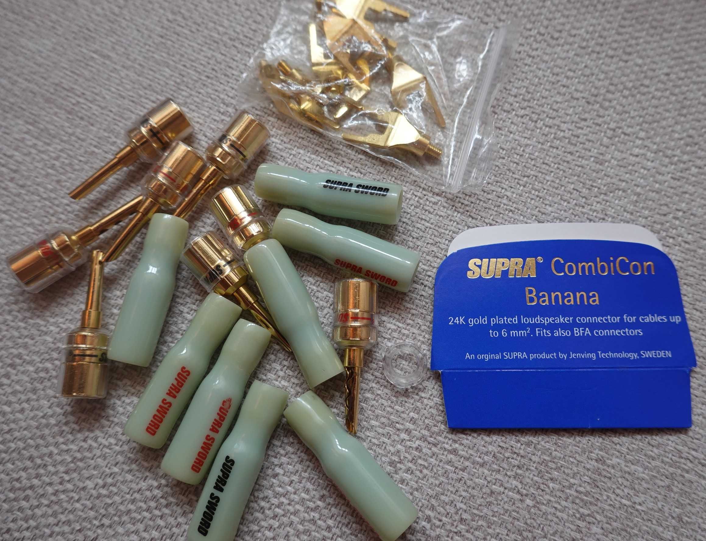 Cabos para colunas de som - Supra Sword 3.0.