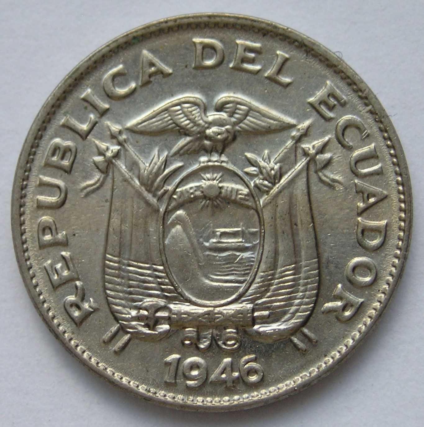 Ekwador 5 centavos 1946 - stan 1/2