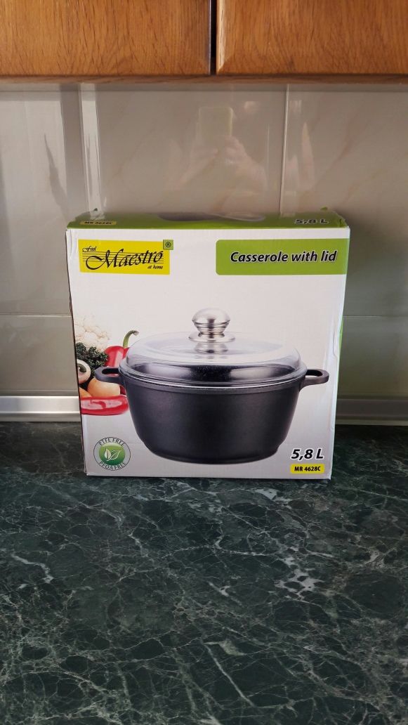 Кастрюля Maestro MR 4628C 5.8 л