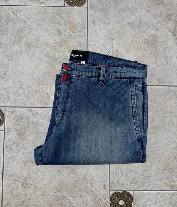 Джинсы-штаны Kiton