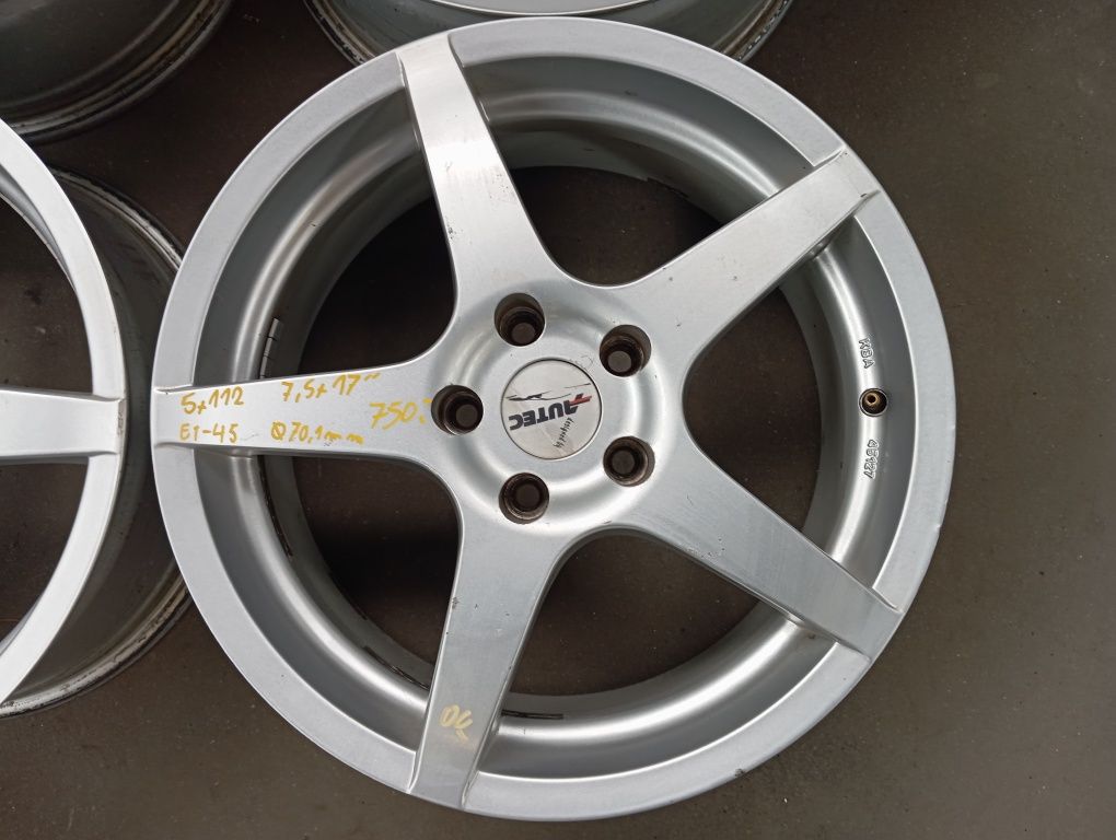 Felgi aluminiowe 5x112 17" Audi Skoda Volkswagen