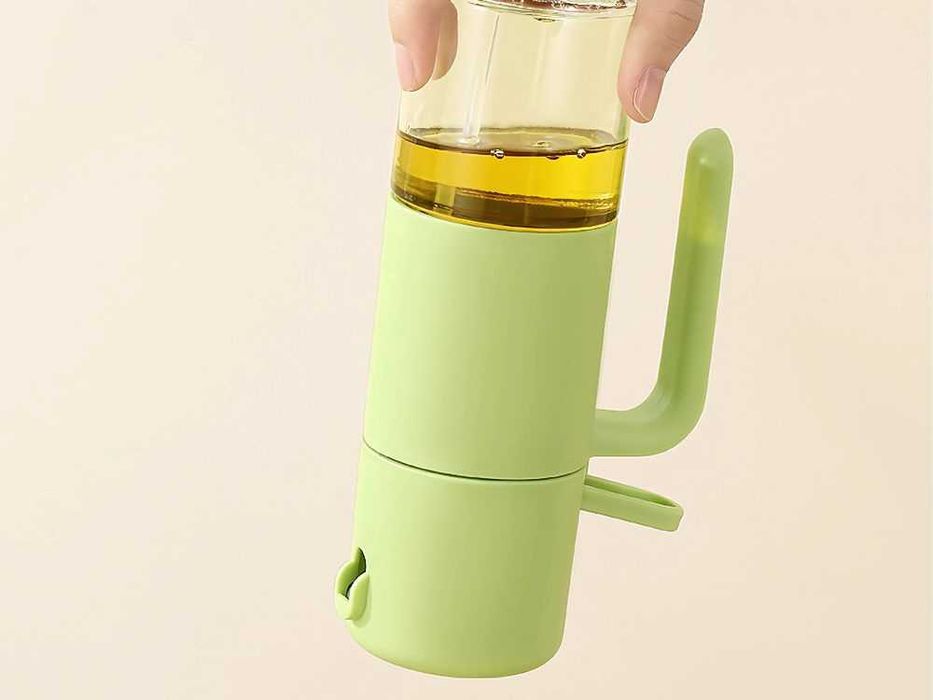 Spryskiwacz do oleju oliwy octu dozownik w sprayu 210ml szklany